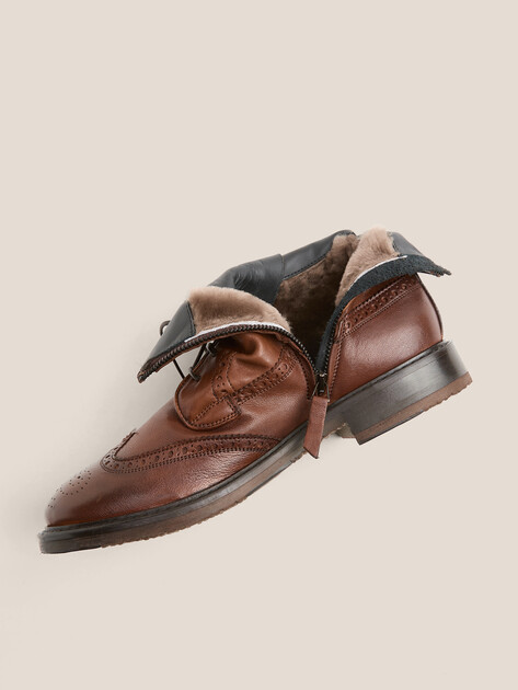 Мужские ботинки ERNESTO DOLANI CRT, Артикул V189M, коричневый | 5028122. Ракурс 4