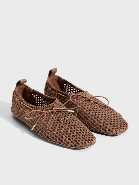 Женские балетки TENDANCE, Артикул SW745-1, светло-коричневый | 5028750. Ракурс 2