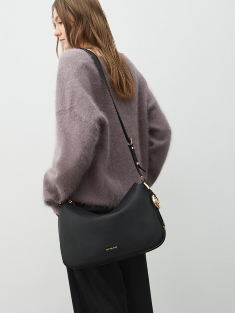 Женская сумка  MICHAEL KORS MD TZ CONV SHLDR, Артикул 30F5GY5M6L(K), черный | 5029009. Ракурс 5