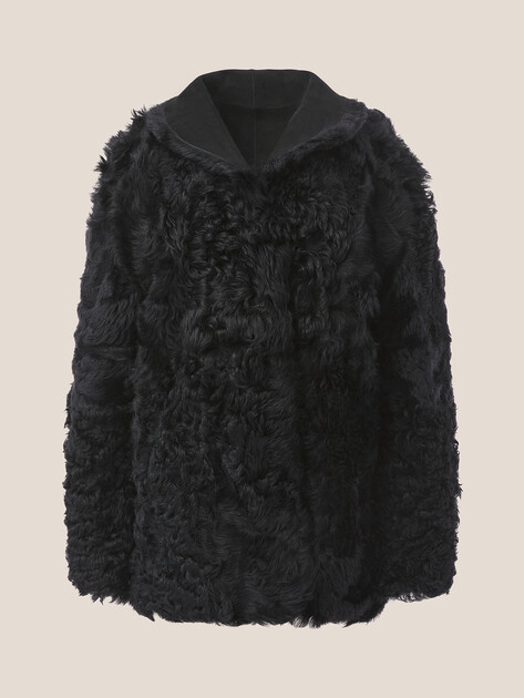 Женская дубленка  LUMIQUE, Артикул LUM W25-010, черный | 5033090. Ракурс 7