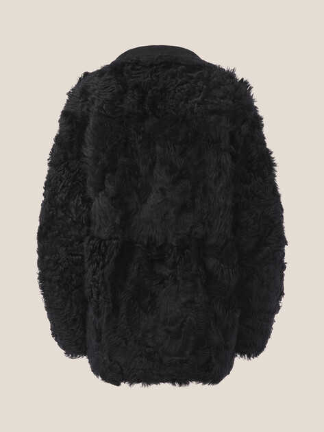 Женская дубленка  LUMIQUE, Артикул LUM W25-010, черный | 5033090. Ракурс 8