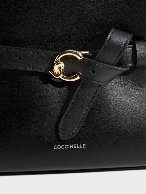 Женский тоут COCCINELLE HANDBAG SMOOTH LEATHER, Артикул E1 TLA 18 02 01, черный | 5034104. Ракурс 2