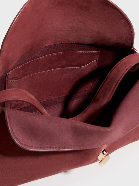 Женская сумка  MAISON DAVID, Артикул BARBARA, бордовый | 5034500. Ракурс 4