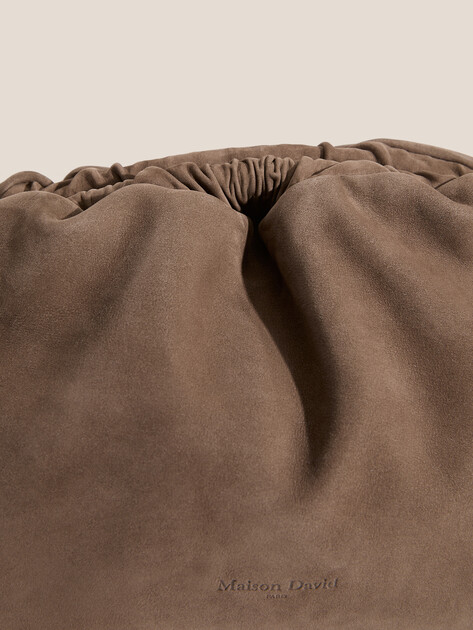 Клатч MAISON DAVID, Артикул CHRISTELLE, серо-коричневый | 5034519. Ракурс 2