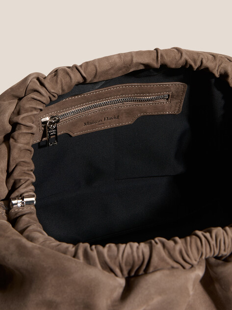 Клатч MAISON DAVID, Артикул CHRISTELLE, серо-коричневый | 5034519. Ракурс 4