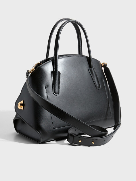 Женский тоут COCCINELLE HANDBAG CALF SMOOTH LEATHER, Артикул E1 U7K 18 02 01, черный | 5034608. Ракурс 3