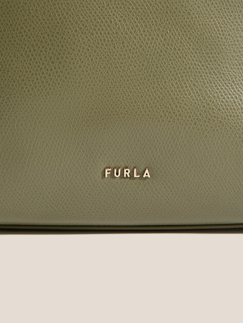 Женская сумка  FURLA, Артикул FURLA TONIE MINI HOBO, зеленый | 5037901. Ракурс 2