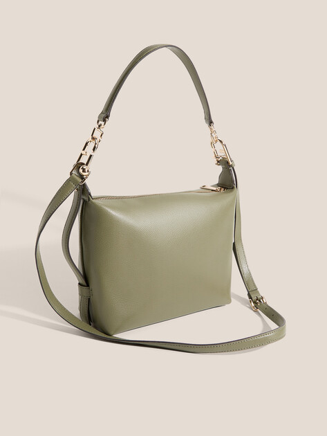 Женская сумка  FURLA, Артикул FURLA TONIE MINI HOBO, зеленый | 5037901. Ракурс 3