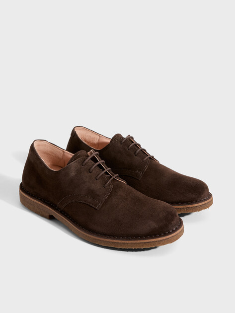 Мужские дерби ASTORFLEX 1820 DerbY Uomo, Артикул REDFLEX 2, темно-коричневый | 5042023. Ракурс 2