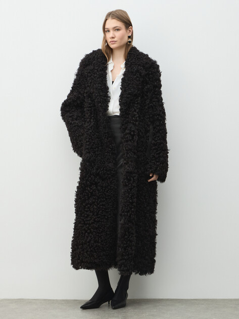 Женская двусторонняя шуба MAISON DAVID, Артикул TINA_TGR, шоколадный | 5042376. Ракурс 2 Женская двусторонняя шуба MAISON DAVID, Артикул TINA_TGR, шоколадный | 5042376. Ракурс 2