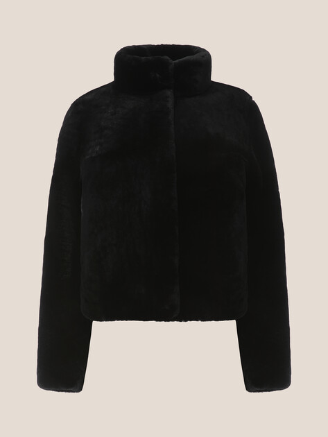 Женская шуба  MAISON DAVID, Артикул CATARINA_STR, черный | 5044757. Ракурс 7