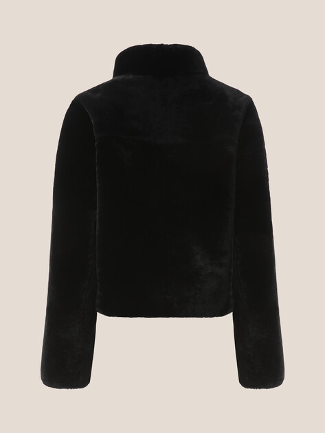 Женская шуба  MAISON DAVID, Артикул CATARINA_STR, черный | 5044757. Ракурс 8