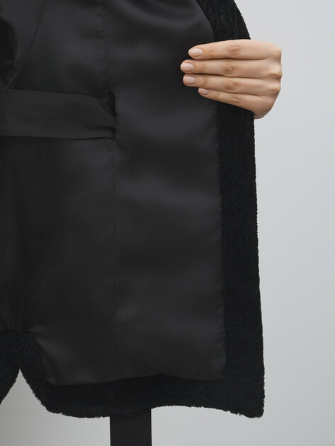 Женская шуба  MAISON DAVID, Артикул ARIN_ASTR, черный | 5046279. Ракурс 6