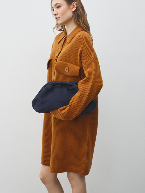 Клатч MAISON DAVID, Артикул CHRISTELLE, темно-синий | 5047380. Ракурс 5