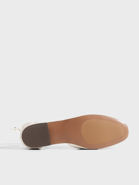 Женские балетки COCCINELLE BALLERINA SMOOTH LEATHER, Артикул E4 U7S 19 01 01, молочно-белый | 5048579. Ракурс 6
