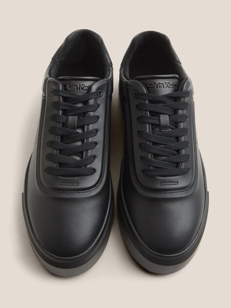 Мужские кеды CALVIN KLEIN, Артикул YM0YM01452(K), черный | 5048811. Ракурс 4