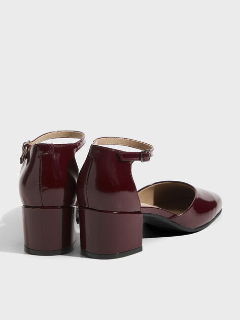 Женские туфли TENDANCE, Артикул YS-58248L-1, вишневый | 5049848. Ракурс 5