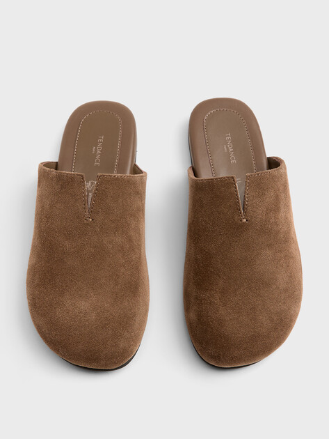 Женские шлепанцы TENDANCE, Артикул YS-58249L-4, серо-коричневый | 5049889. Ракурс 4