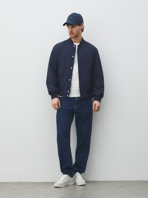 Мужской бомбер MARC O'POLO, Артикул 5000007603, темно-синий | 5051283. Ракурс 2