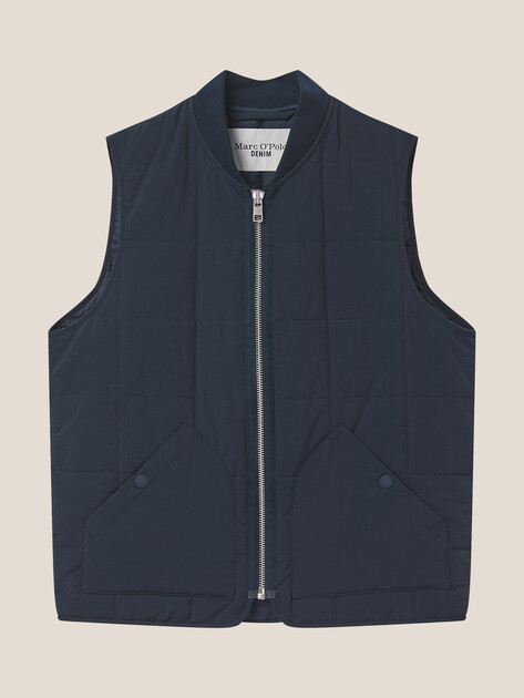 Мужской жилет MARC O'POLO, Артикул 5000007608, темно-синий | 5051303. Ракурс 6