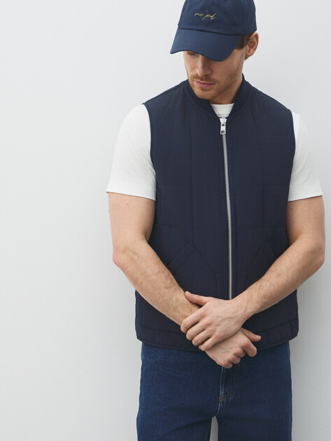 Мужской жилет MARC O'POLO, Артикул 5000007608, темно-синий | 5051303. Ракурс 5