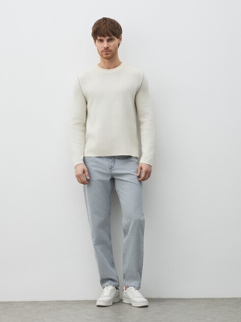 Мужской джемпер MARC O'POLO, Артикул 5000007630, молочно-белый | 5051312. Ракурс 2