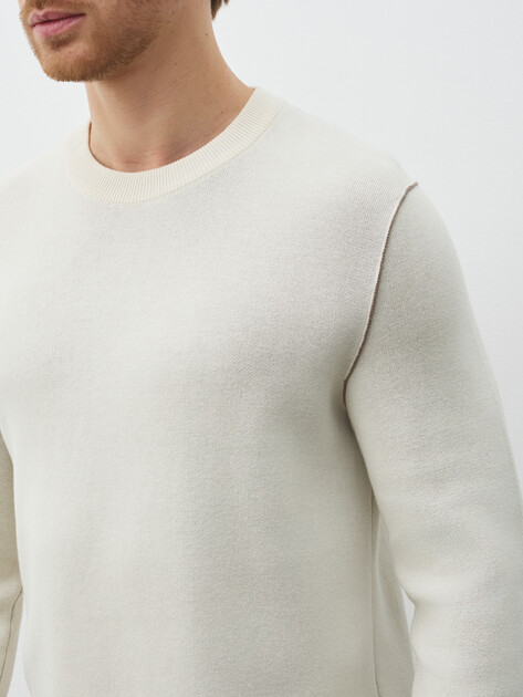 Мужской джемпер MARC O'POLO, Артикул 5000007630, молочно-белый | 5051312. Ракурс 3