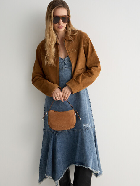 Женская сумка  MAISON DAVID, Артикул GL-BAG-241, коричневый | 5053985. Ракурс 5