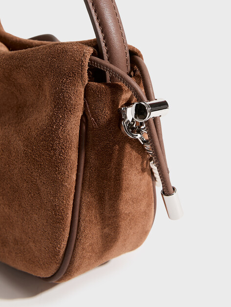 Женская сумка  MAISON DAVID, Артикул GL-BAG-241, коричневый | 5053985. Ракурс 2