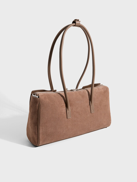 Женская сумка MAISON DAVID, Артикул GL-BAG-252, приглушенно-коричневый | 5054030. Ракурс 3 Женская сумка MAISON DAVID, Артикул GL-BAG-252, приглушенно-коричневый | 5054030. Ракурс 3