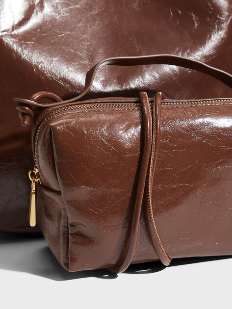 Женская сумка  MAISON DAVID, Артикул GL-BAG-335, коричневый | 5054035. Ракурс 2