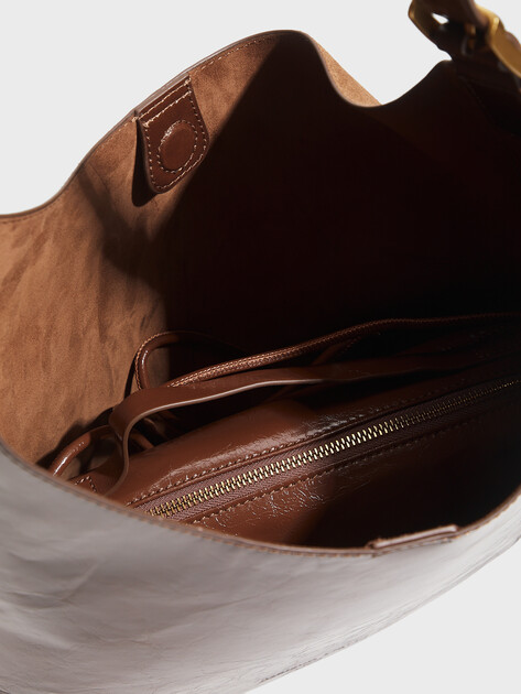 Женская сумка  MAISON DAVID, Артикул GL-BAG-335, коричневый | 5054035. Ракурс 4