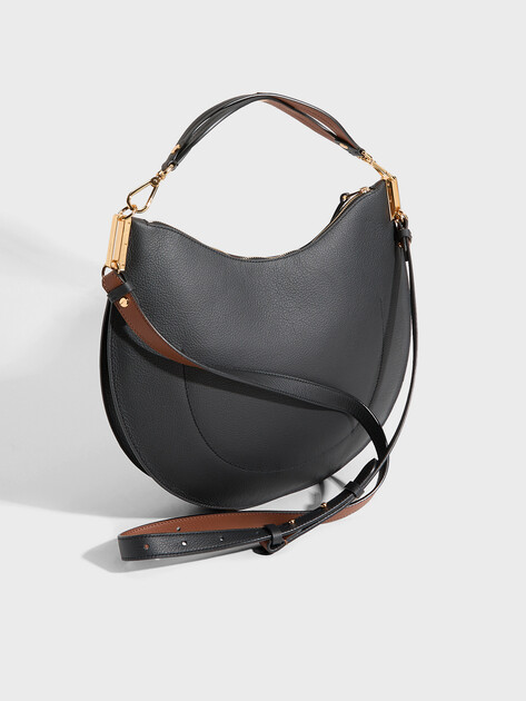 Женская сумка  COCCINELLE HANDBAG DOUBLE GRAINY LEATHER, Артикул E1 QKF 13 01 01, черный | 5054270. Ракурс 3