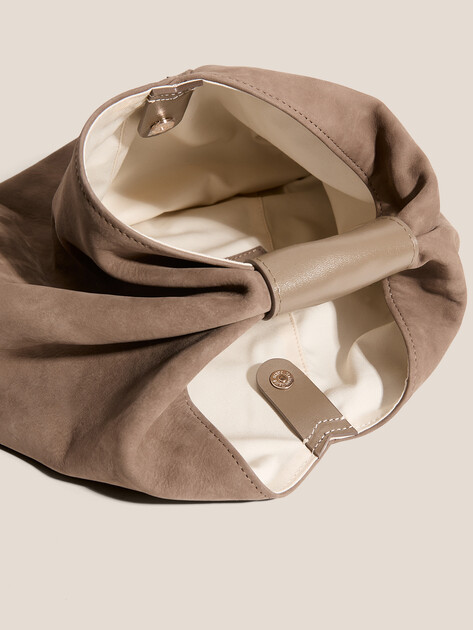 Женская сумка  MAISON DAVID, Артикул ANNA, серовато-коричневый | 5056359. Ракурс 4