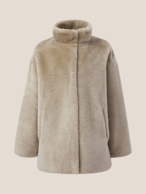 Женская шуба MAISON DAVID, Артикул SIBYLLE_STR, серовато-бежевый | 5056445. Ракурс 7 Женская шуба MAISON DAVID, Артикул SIBYLLE_STR, серовато-бежевый | 5056445. Ракурс 7