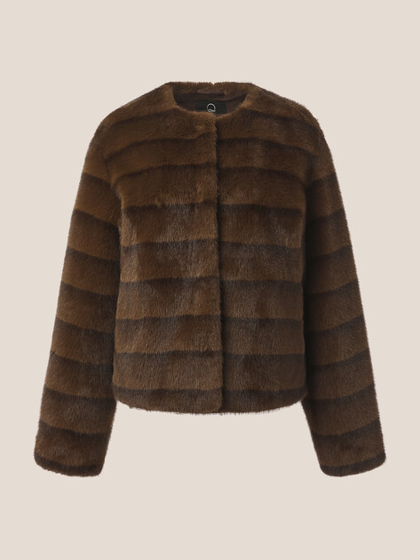 Женская шуба  LUMIQUE, Артикул LUM W25-030, шоколадный | 5057095. Ракурс 6