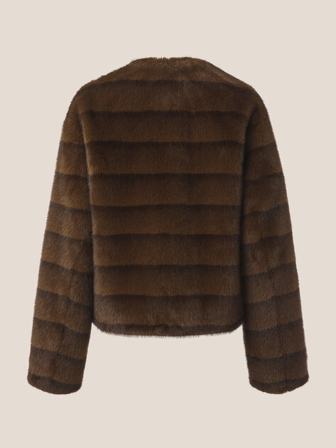 Женская шуба  LUMIQUE, Артикул LUM W25-030, шоколадный | 5057095. Ракурс 7