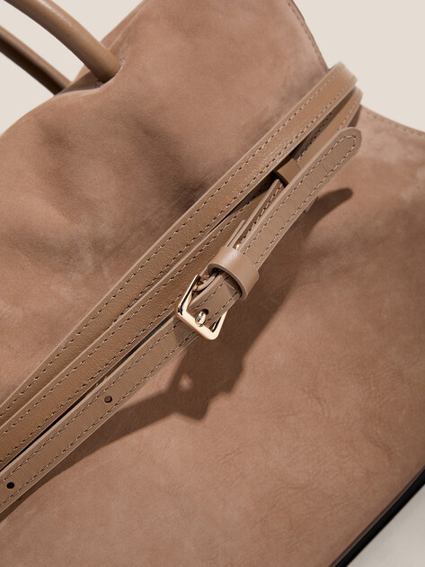 Женский тоут MAISON DAVID, Артикул NELLY, бежевый | 5057988. Ракурс 2