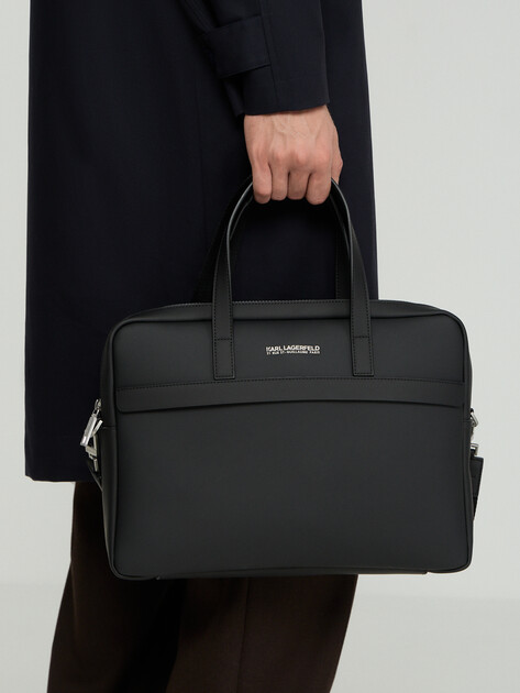 Мужская сумка KARL LAGERFELD k/essential rsg briefcase, Артикул B3M30274, черный | 5059388. Ракурс 5 Мужская сумка KARL LAGERFELD k/essential rsg briefcase, Артикул B3M30274, черный | 5059388. Ракурс 5