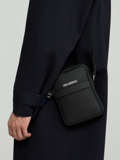Мужская сумка  KARL LAGERFELD k/essential rsg crossbody, Артикул B3M30275, черный | 5059425. Ракурс 5