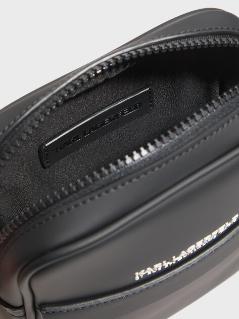 Мужская сумка  KARL LAGERFELD k/essential rsg crossbody, Артикул B3M30275, черный | 5059425. Ракурс 4