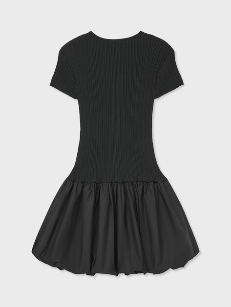 Женское платье KARL LAGERFELD fabric mix balloon dress, Артикул B3W13015, черный | 5059709. Ракурс 7 Женское платье KARL LAGERFELD fabric mix balloon dress, Артикул B3W13015, черный | 5059709. Ракурс 7