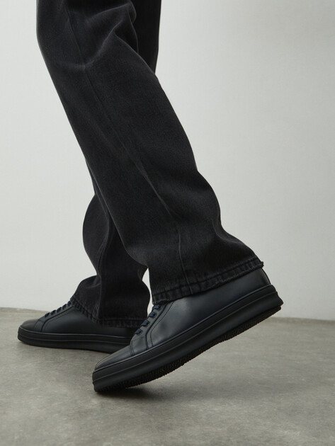 Мужские кеды MAISON DAVID, Артикул AL2D54-1, темно-синий | 5063154. Ракурс 7