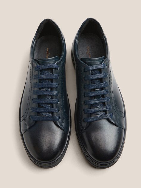 Мужские кеды MAISON DAVID, Артикул AL2D54-1, темно-синий | 5063154. Ракурс 4