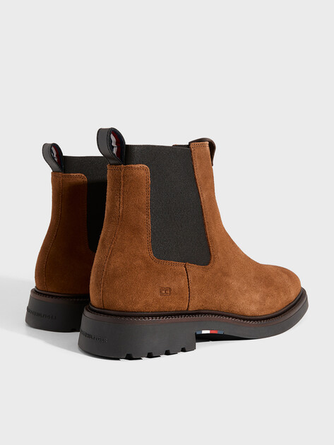 Мужские челси TOMMY HILFIGER Comfort Suede Chelsea Boots, Артикул FM0FM05592, светло-коричневый | 5063661. Ракурс 5 Мужские челси TOMMY HILFIGER Comfort Suede Chelsea Boots, Артикул FM0FM05592, светло-коричневый | 5063661. Ракурс 5