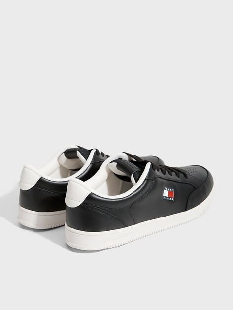 Мужские кеды TOMMY JEANS TJM CUPSOLE LONG SNEAKER, Артикул EM0EM01707, черный | 5063902. Ракурс 5