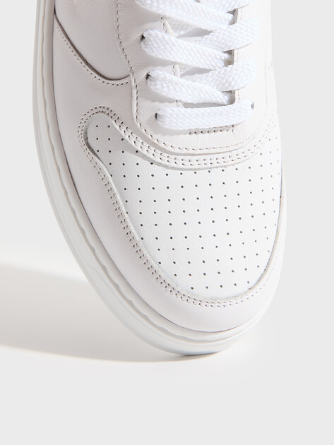Женские кеды TOMMY HILFIGER TH SPORTY CUPSOLE TRAINERS, Артикул FW0FW09025, белый | 5063936. Ракурс 3
