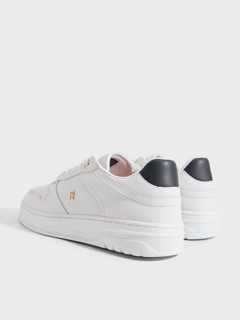 Женские кеды TOMMY HILFIGER TH SPORTY CUPSOLE TRAINERS, Артикул FW0FW09025, белый | 5063936. Ракурс 5