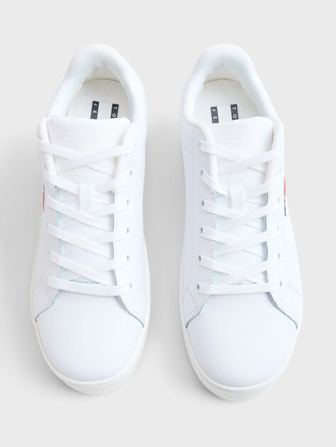 Женские кеды TOMMY JEANS TJW FLATFORM SNEAKER, Артикул EN0EN02932, белый | 5064061. Ракурс 4