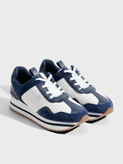 Женские кроссовки MICHAEL KORS RAINA TRAINER, Артикул 43R6RNFS1L(K), темно-синий | 5064523. Ракурс 2